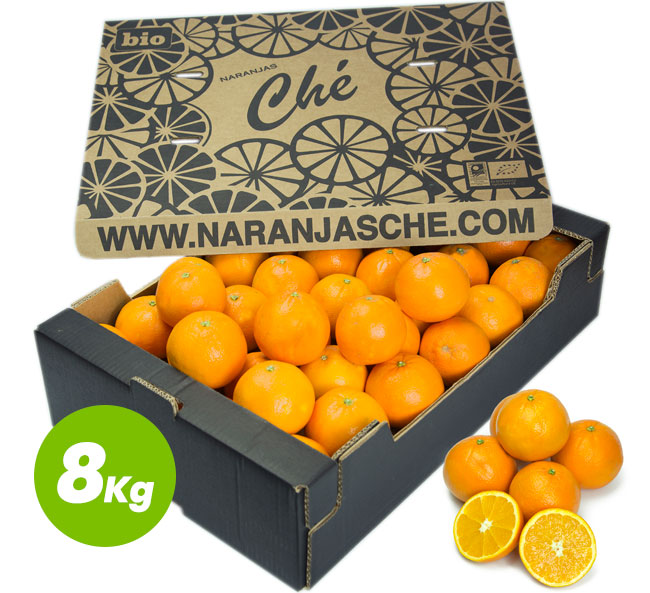 Oranges bio table - 8 Kg.